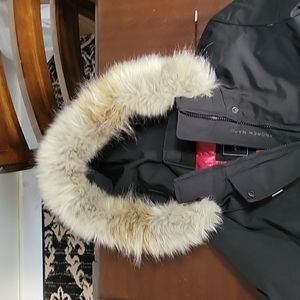 Andrew Marc Black Coat Size Medium